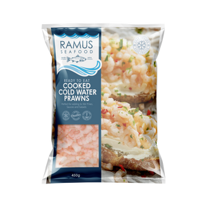 Ramus Frozen RTE Cold Water Prawns 200G (Single)