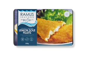 Ramus Frozen Lightly Dusted Lemon Sole 240G (Single)