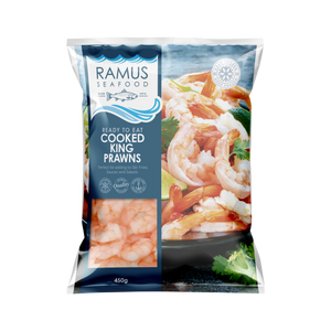 Ramus Frozen RTE King Prawns 200G (Single)