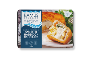 Ramus Frozen MIM Smk Haddock Fishcakes 250G (Single)