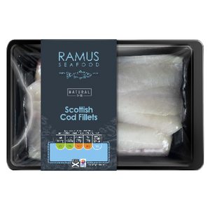 Ramus Scottish Cod Fillets 240G (Single)