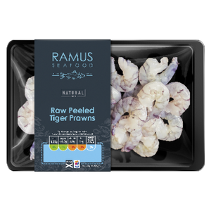 Ramus Raw Peeled Tiger Prawns 200G (Single)